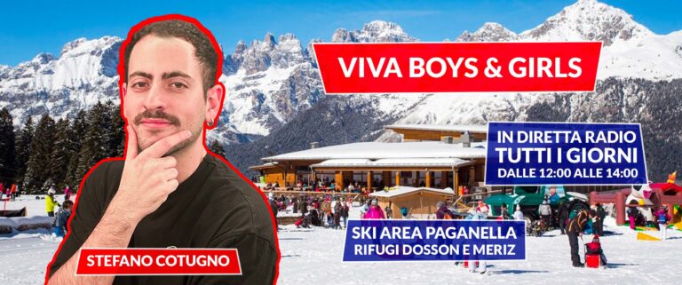 VIVA BOYS AND GIRLS IN DIRETTA DALLA SKI AREA PAGANELLA