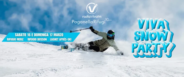 VIVA SNOW PARTY IN ALTA QUOTA IL 16 E 17 MARZO