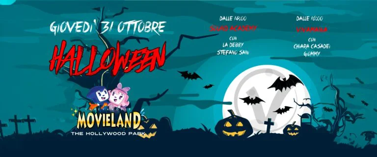 FESTEGGIA HALLOWEEN A MOVIELAND PARK!