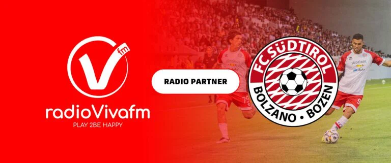 RADIO VIVAFM RINNOVA LA PARTNERSHIP CON FC SÜDTIROL