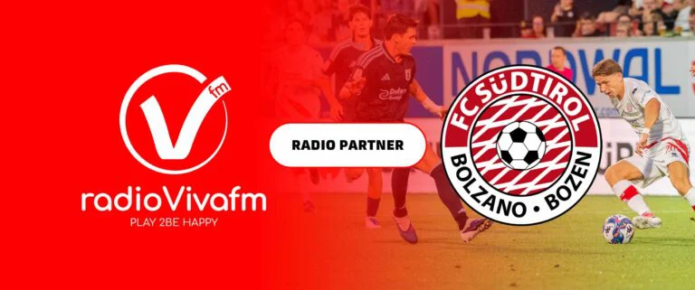 VivaFm rinnova la partnership con FC Südtirol