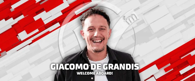 GIACOMO DE GRANDIS WELCOME ABOARD!